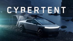 Cybertruck-Bed-Tent-Acampando-con-Estilo-Futurista