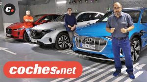 Model-X-vs.-Jaguar-I-PACE-SUVs-Electricos-de-Lujo-y-Rendimiento