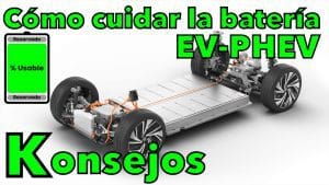 Cómo cuidar la batería de un coche eléctrico
