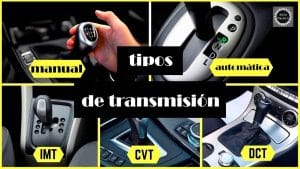 Tipos de transmisión: manual automática y CVT