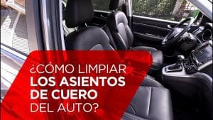 Cómo limpiar y proteger los asientos de cuero de tu coche