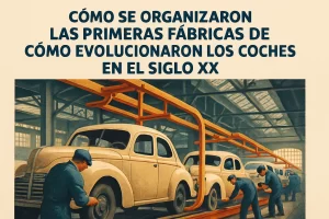 cómo se organizaron las primeras fábricas de Cómo evolucionaron los coches en el siglo XX