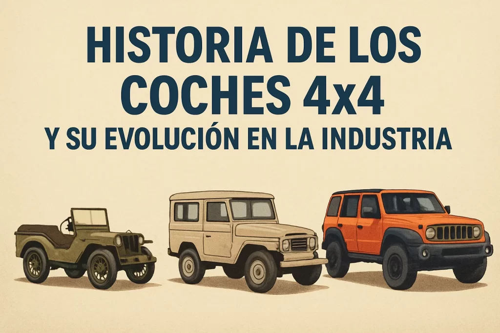 Historia de los coches 4x4 y su evolución en la industria