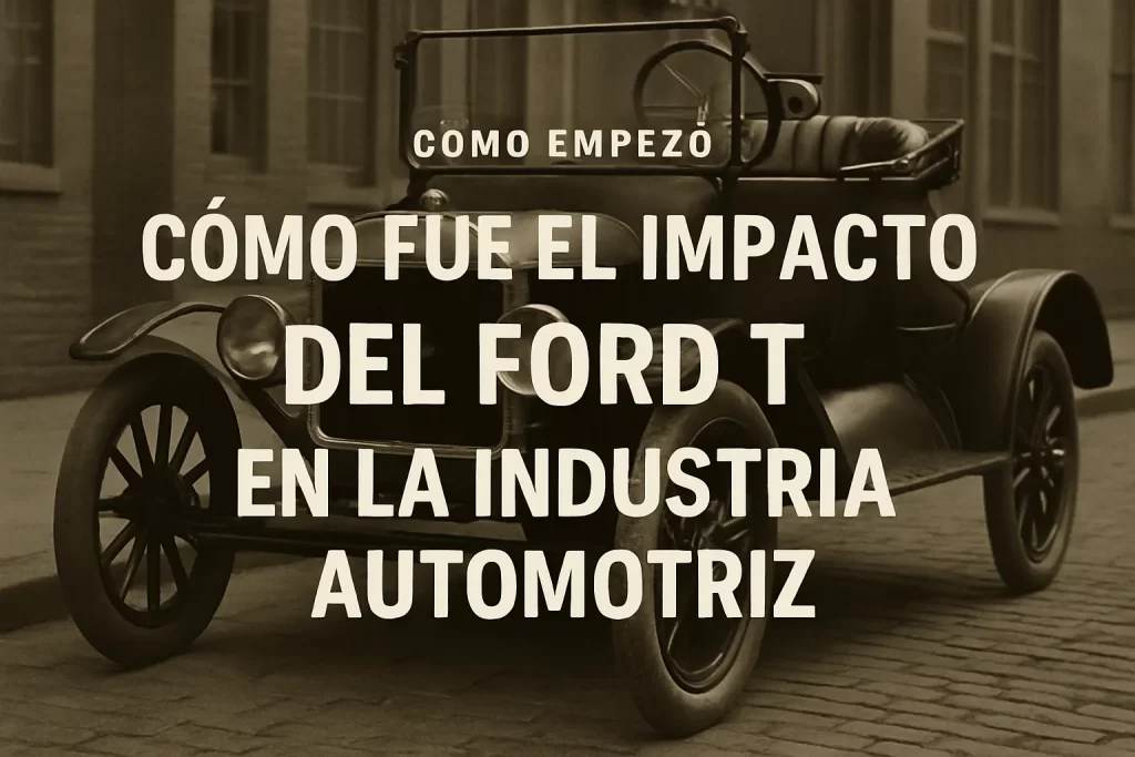 como-empezo-Como-fue-el-impacto-del-Ford-T-en-la-industria-automotriz - MotorPress cómo empezó Cómo fue el impacto del Ford T en la industria automotriz