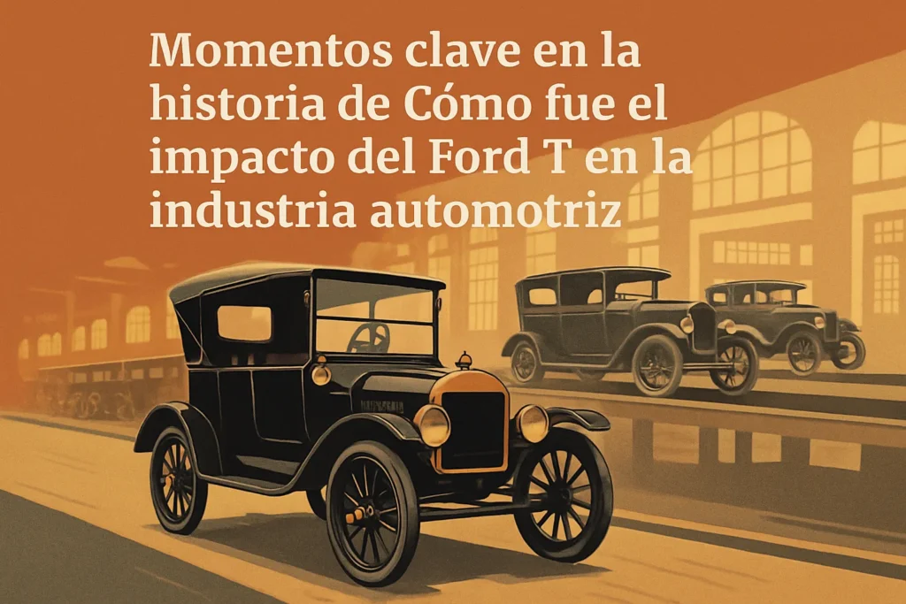 momentos clave en la historia de Cómo fue el impacto del Ford T en la industria automotriz