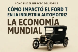 cómo impactó la economía mundial Cómo fue el impacto del Ford T en la industria automotriz