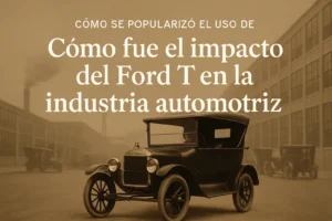 cómo se popularizó el uso de Cómo fue el impacto del Ford T en la industria automotriz