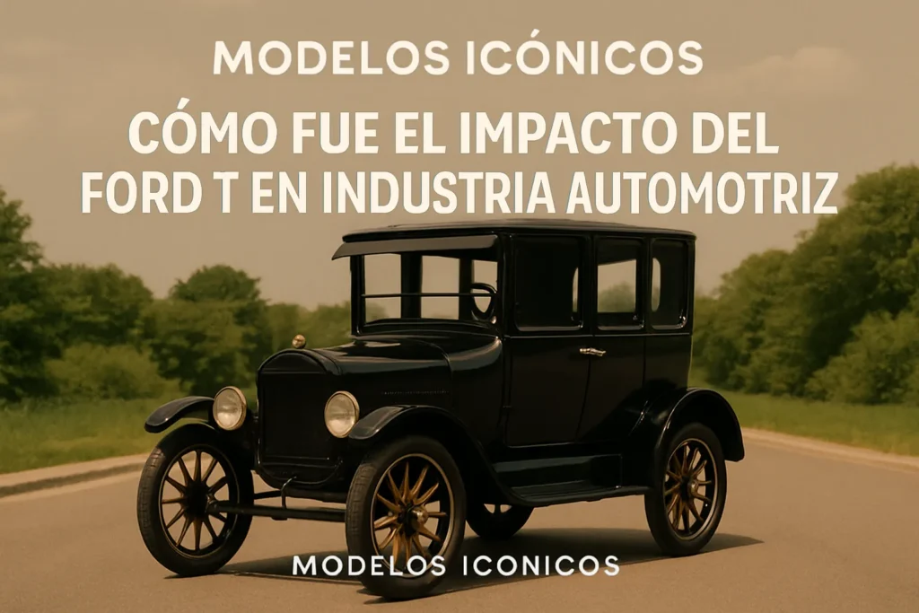 modelos icónicos de Cómo fue el impacto del Ford T en la industria automotriz