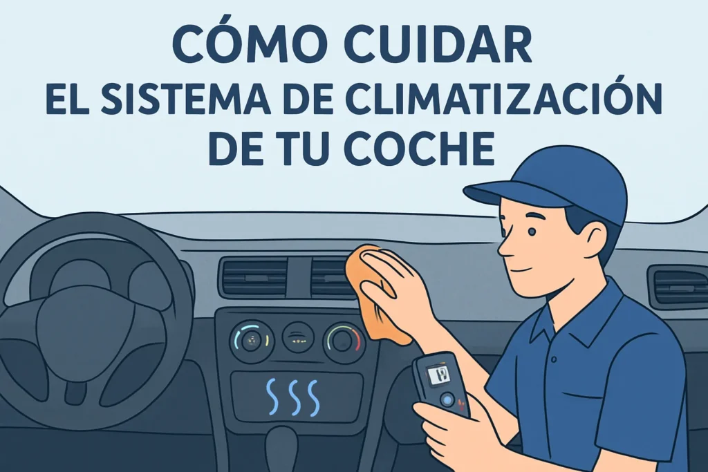 Cómo cuidar el sistema de climatización de tu coche