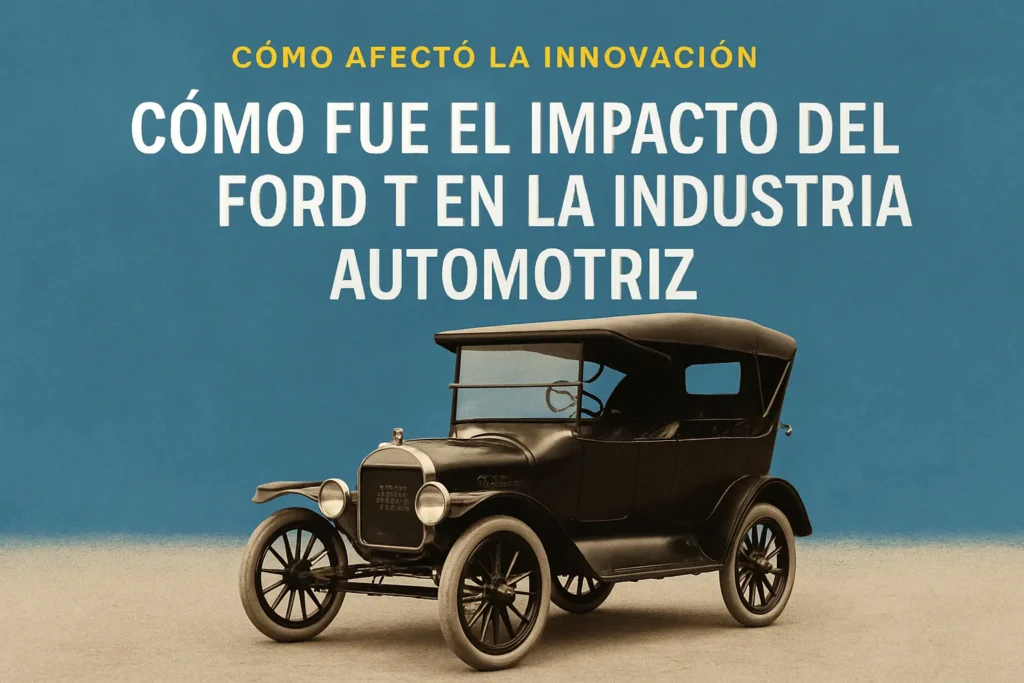 cómo afectó la innovación en Cómo fue el impacto del Ford T en la industria automotriz