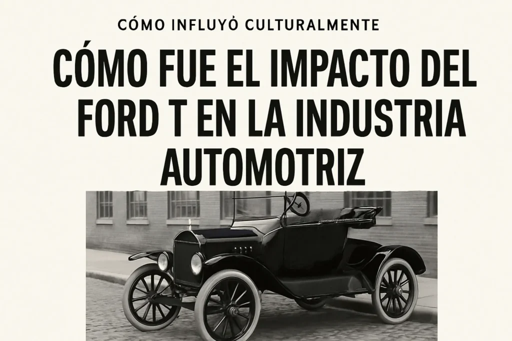 como-influyo-culturalmente-Como-fue-el-impacto-del-Ford-T-en-la-industria-automotriz - MotorPress cómo influyó culturalmente Cómo fue el impacto del Ford T en la industria automotriz