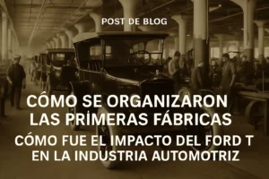 cómo se organizaron las primeras fábricas de Cómo fue el impacto del Ford T en la industria automotriz