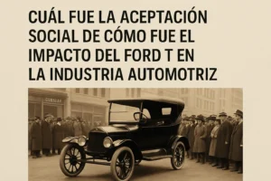 cuál fue la aceptación social de Cómo fue el impacto del Ford T en la industria automotriz