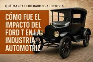 qué marcas lideraron la historia de Cómo fue el impacto del Ford T en la industria automotriz
