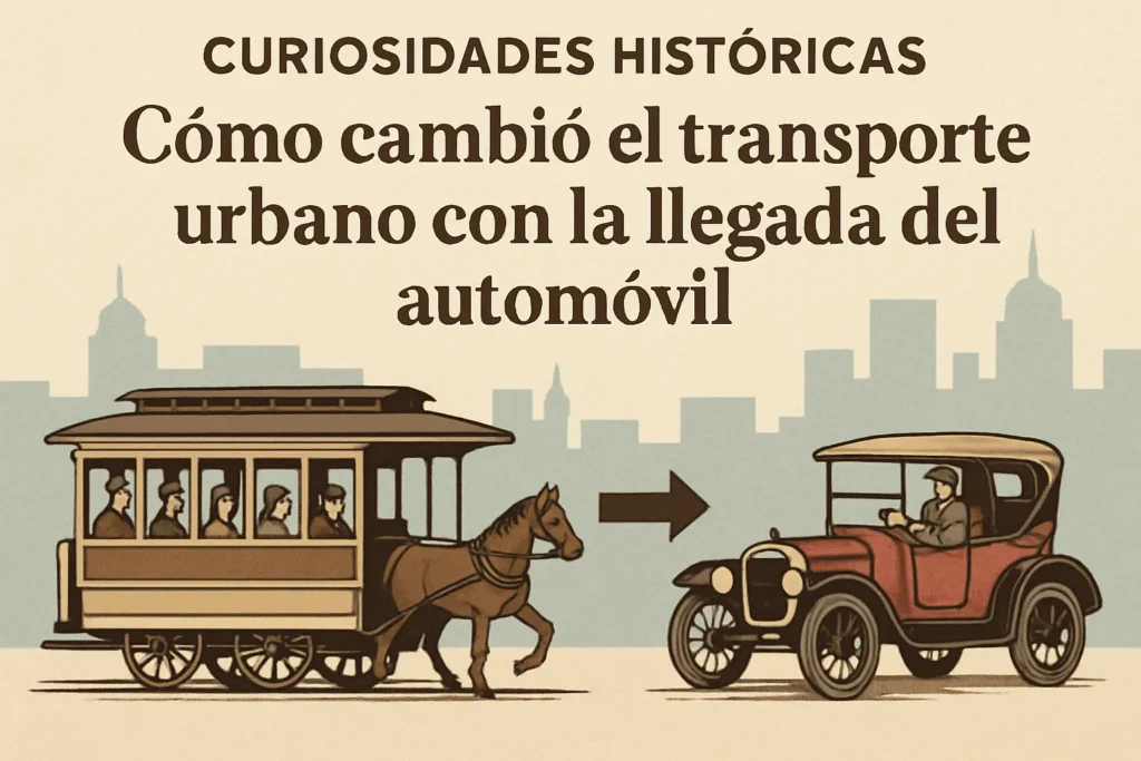 curiosidades-historicas-de-Como-cambio-el-transporte-urbano-con-la-llegada-del-automovil - MotorPress curiosidades históricas de Cómo cambió el transporte urbano con la llegada del automóvil