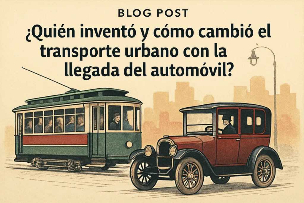 quien-invento-Como-cambio-el-transporte-urbano-con-la-llegada-del-automovil - MotorPress quién inventó Cómo cambió el transporte urbano con la llegada del automóvil