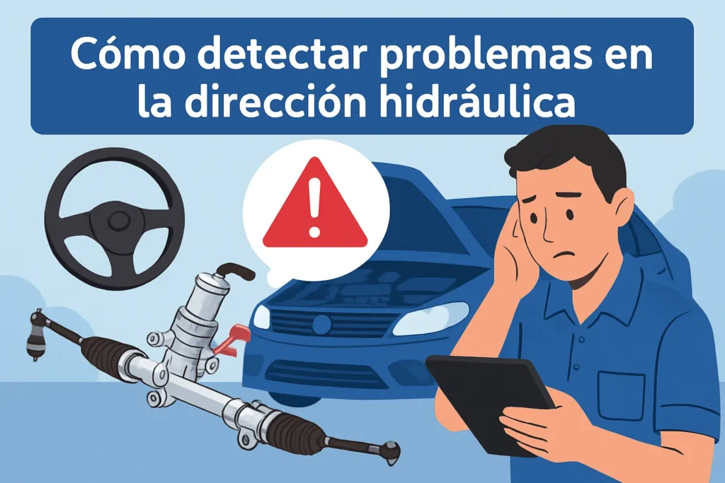 Como-detectar-problemas-en-la-direccion-hidraulica - MotorPress Cómo detectar problemas en la dirección hidráulica
