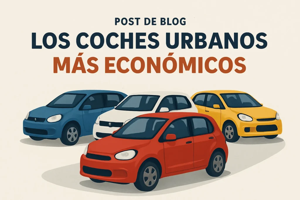 Los coches urbanos más económicos