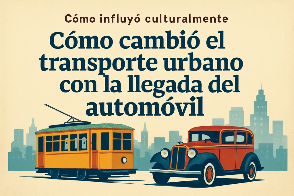 como-influyo-culturalmente-Como-cambio-el-transporte-urbano-con-la-llegada-del-automovil - MotorPress cómo influyó culturalmente Cómo cambió el transporte urbano con la llegada del automóvil