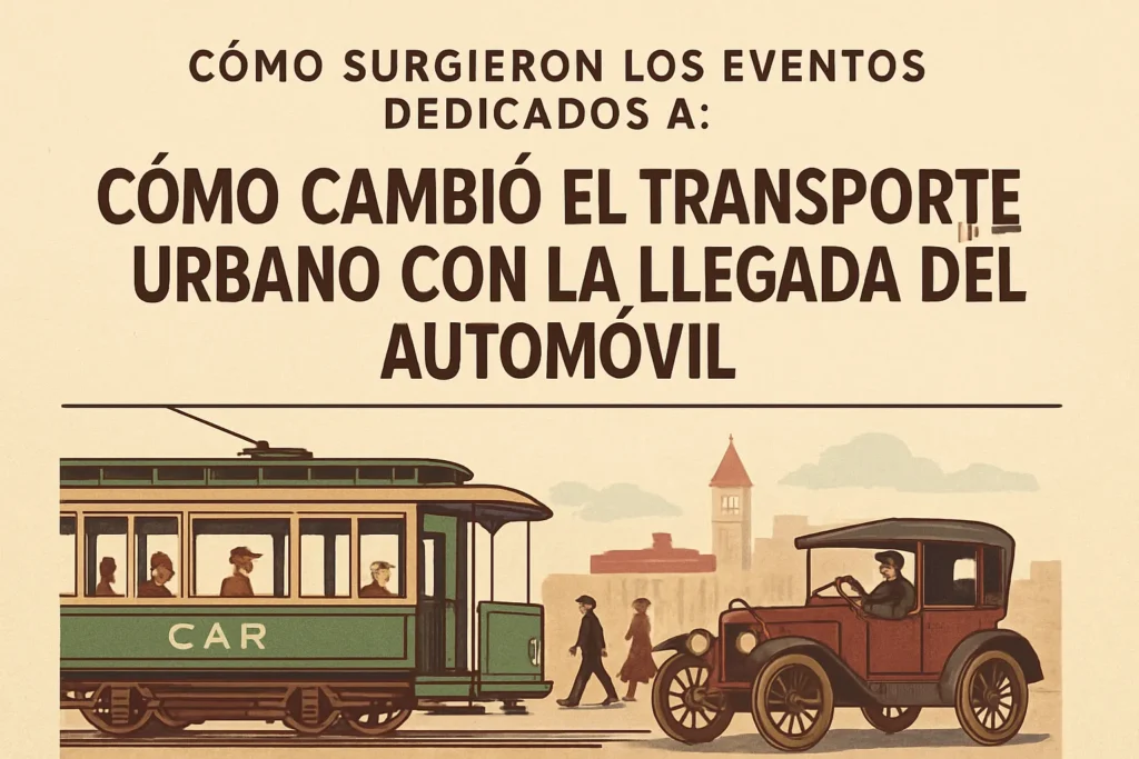 como-surgieron-los-eventos-dedicados-a-Como-cambio-el-transporte-urbano-con-la-llegada-del-automovil - MotorPress cómo surgieron los eventos dedicados a Cómo cambió el transporte urbano con la llegada del automóvil