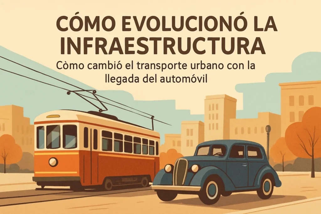 como-evoluciono-la-infraestructura-por-Como-cambio-el-transporte-urbano-con-la-llegada-del-automovil - MotorPress cómo evolucionó la infraestructura por Cómo cambió el transporte urbano con la llegada del automóvil
