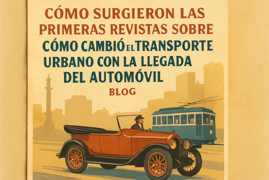 como-surgieron-las-primeras-revistas-sobre-Como-cambio-el-transporte-urbano-con-la-llegada-del-automovil - MotorPress cómo surgieron las primeras revistas sobre Cómo cambió el transporte urbano con la llegada del automóvil