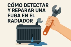 Cómo detectar y reparar una fuga en el radiador