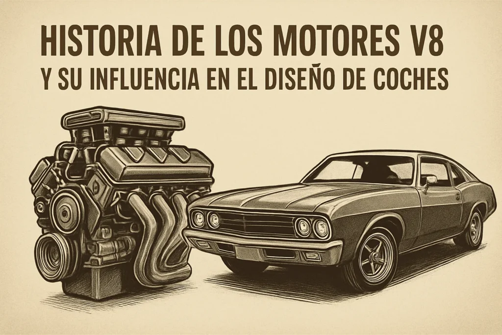 Historia de los motores V8 y su influencia en el diseño de coches