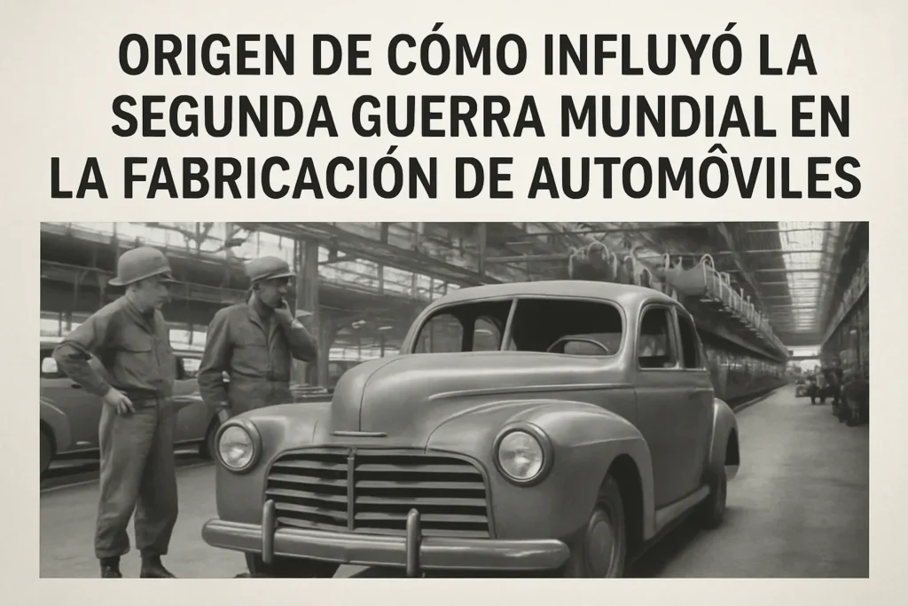 origen-de-Como-influyo-la-Segunda-Guerra-Mundial-en-la-fabricacion-de-automoviles - MotorPress origen de Cómo influyó la Segunda Guerra Mundial en la fabricación de automóviles