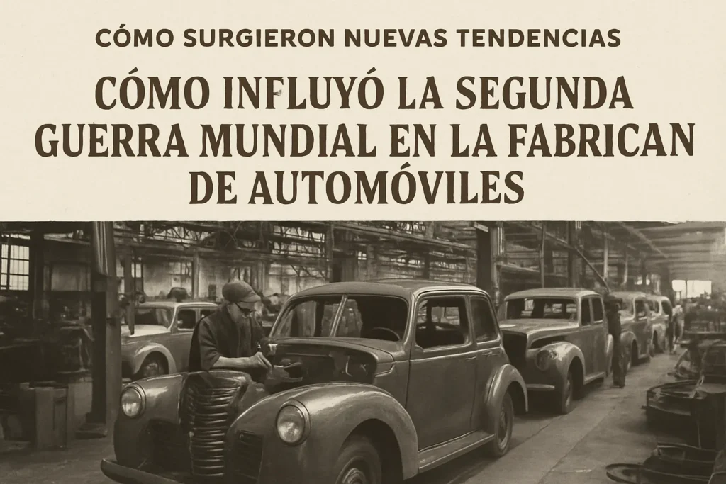 como-surgieron-nuevas-tendencias-en-Como-influyo-la-Segunda-Guerra-Mundial-en-la-fabricacion-de-automoviles - MotorPress cómo surgieron nuevas tendencias en Cómo influyó la Segunda Guerra Mundial en la fabricación de automóviles