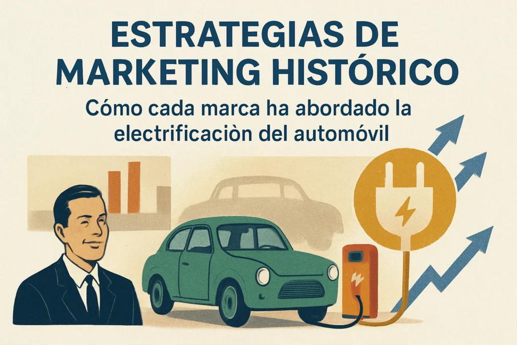estrategias de marketing histórico en Cómo cada marca ha abordado la electrificación del automóvil
