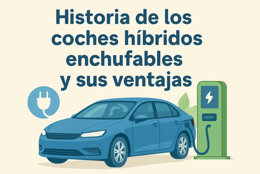 Historia de los coches híbridos enchufables y sus ventajas