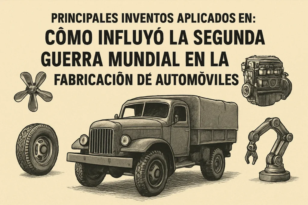principales-inventos-aplicados-en-Como-influyo-la-Segunda-Guerra-Mundial-en-la-fabricacion-de-automoviles - MotorPress principales inventos aplicados en Cómo influyó la Segunda Guerra Mundial en la fabricación de automóviles