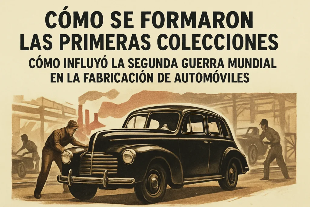 como-se-formaron-las-primeras-colecciones-de-Como-influyo-la-Segunda-Guerra-Mundial-en-la-fabricacion-de-automoviles - MotorPress cómo se formaron las primeras colecciones de Cómo influyó la Segunda Guerra Mundial en la fabricación de automóviles