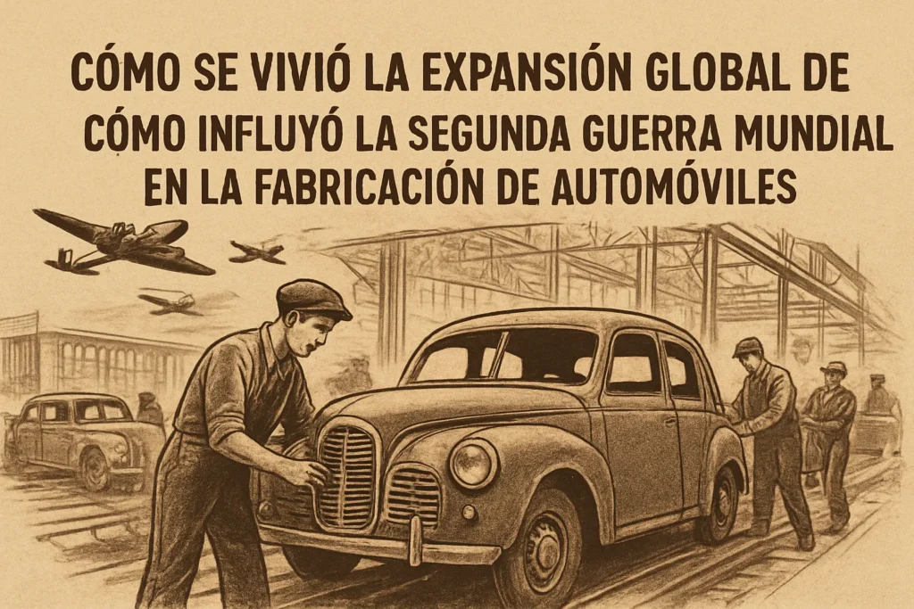 como-se-vivio-la-expansion-global-de-Como-influyo-la-Segunda-Guerra-Mundial-en-la-fabricacion-de-automoviles - MotorPress cómo se vivió la expansión global de Cómo influyó la Segunda Guerra Mundial en la fabricación de automóviles