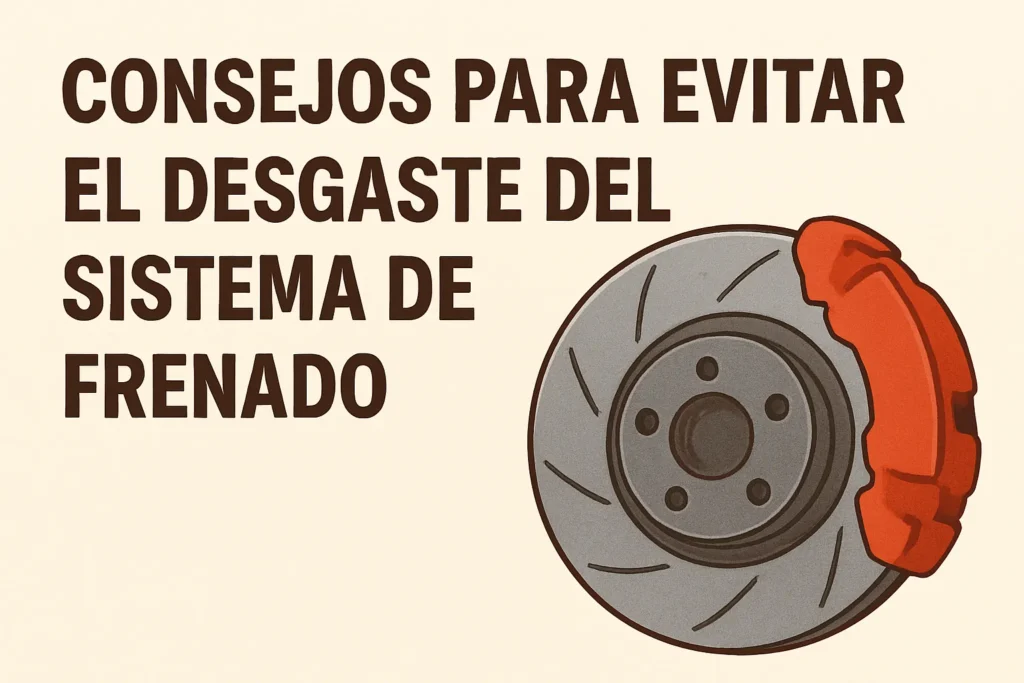 Consejos para evitar el desgaste del sistema de frenado