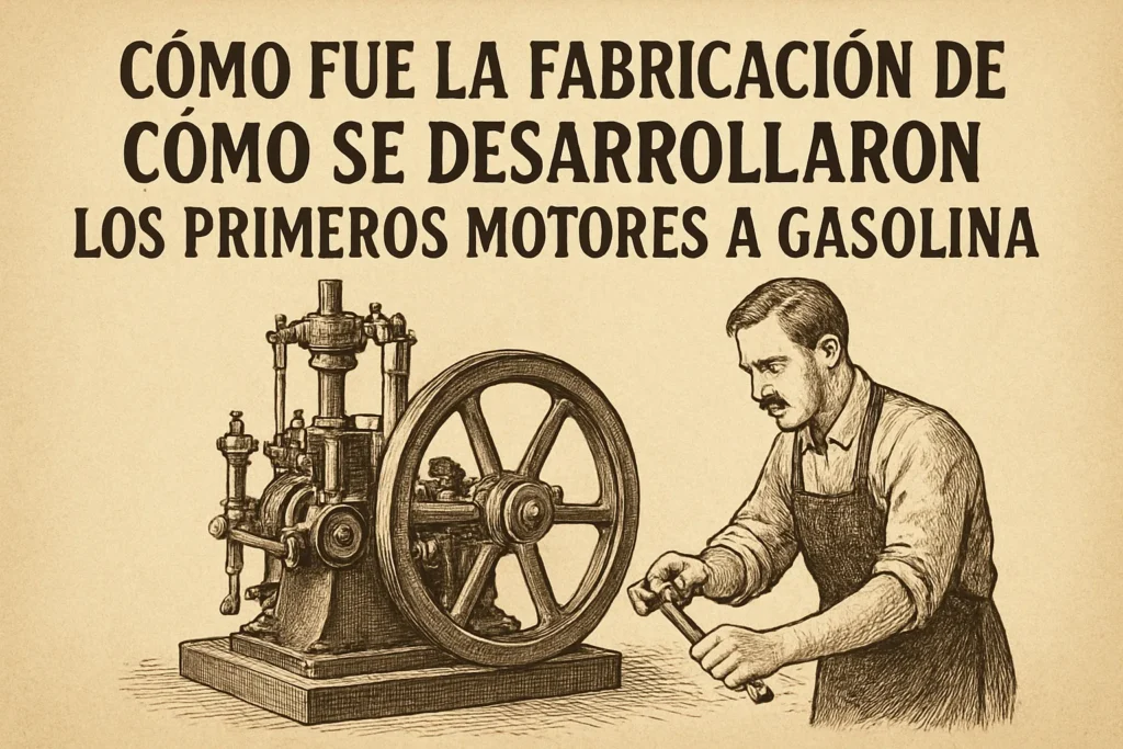 como-fue-la-fabricacion-de-Como-se-desarrollaron-los-primeros-motores-a-gasolina - MotorPress cómo fue la fabricación de Cómo se desarrollaron los primeros motores a gasolina