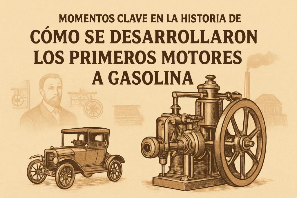 momentos-clave-en-la-historia-de-Como-se-desarrollaron-los-primeros-motores-a-gasolina - MotorPress momentos clave en la historia de Cómo se desarrollaron los primeros motores a gasolina