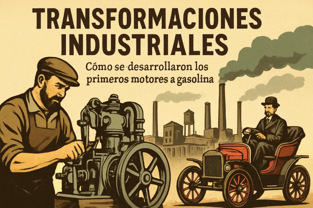 transformaciones-industriales-por-Como-se-desarrollaron-los-primeros-motores-a-gasolina - MotorPress transformaciones industriales por Cómo se desarrollaron los primeros motores a gasolina