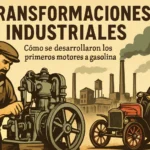 transformaciones industriales por Cómo se desarrollaron los primeros motores a gasolina