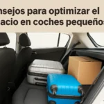 Consejos para optimizar el espacio en coches pequeños