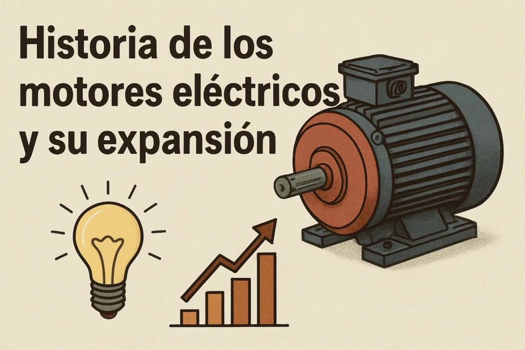 Historia de los motores eléctricos y su expansión