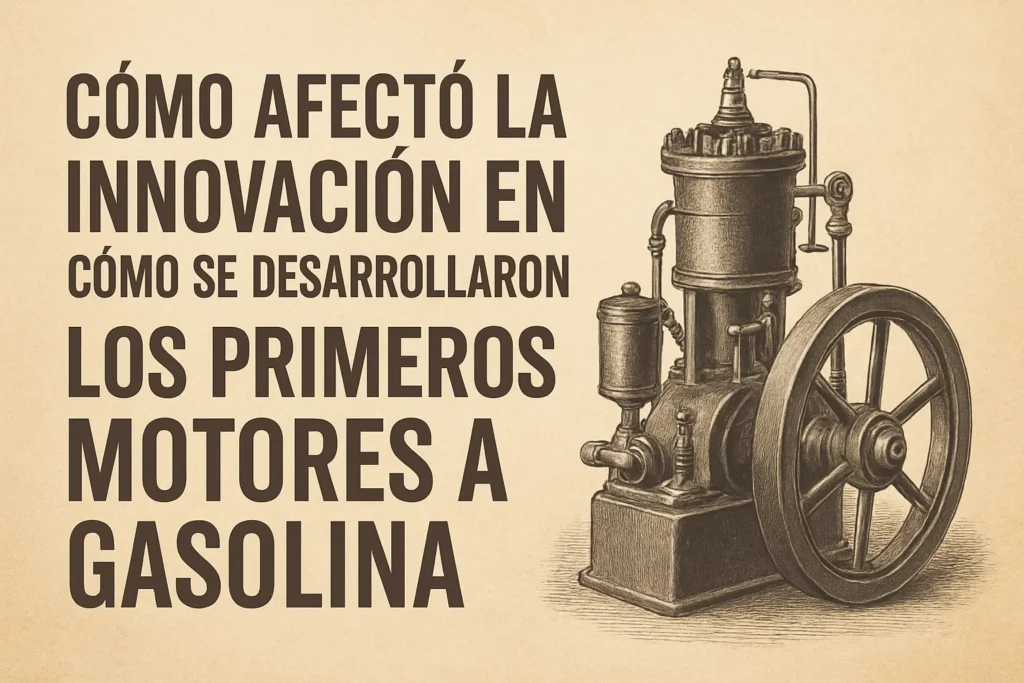 como-afecto-la-innovacion-en-Como-se-desarrollaron-los-primeros-motores-a-gasolina - MotorPress cómo afectó la innovación en Cómo se desarrollaron los primeros motores a gasolina