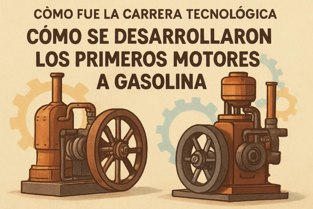 como-fue-la-carrera-tecnologica-en-Como-se-desarrollaron-los-primeros-motores-a-gasolina - MotorPress cómo fue la carrera tecnológica en Cómo se desarrollaron los primeros motores a gasolina