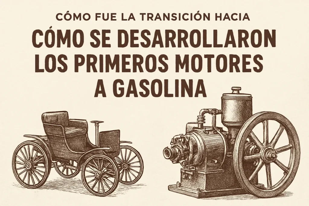 como-fue-la-transicion-hacia-Como-se-desarrollaron-los-primeros-motores-a-gasolina - MotorPress cómo fue la transición hacia Cómo se desarrollaron los primeros motores a gasolina