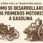 cómo fue la transición hacia Cómo se desarrollaron los primeros motores a gasolina