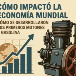 cómo impactó la economía mundial Cómo se desarrollaron los primeros motores a gasolina