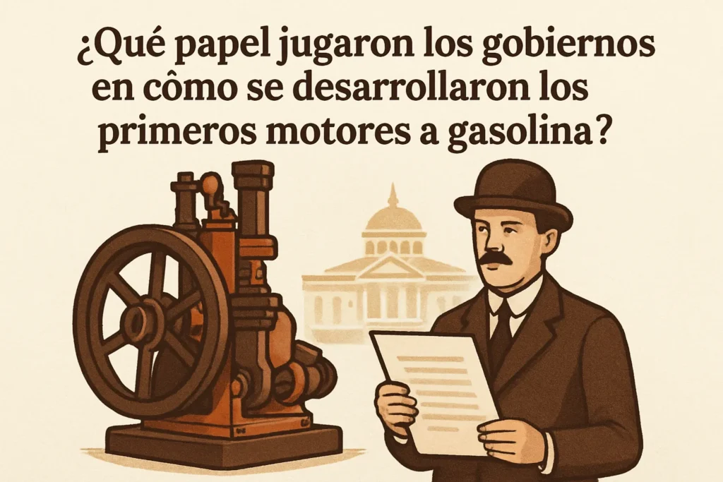 que-papel-jugaron-los-gobiernos-en-Como-se-desarrollaron-los-primeros-motores-a-gasolina - MotorPress qué papel jugaron los gobiernos en Cómo se desarrollaron los primeros motores a gasolina