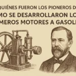 quiénes fueron los pioneros de Cómo se desarrollaron los primeros motores a gasolina