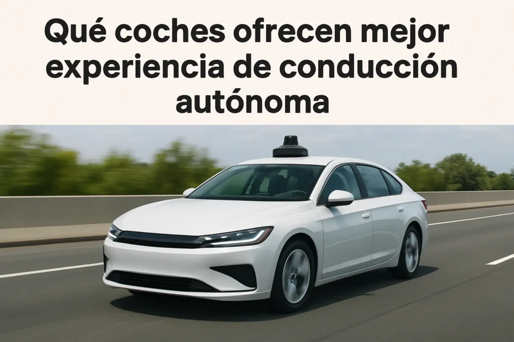 Qué coches ofrecen mejor experiencia de conducción autónoma